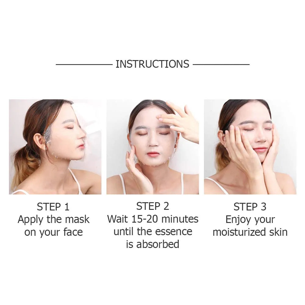 Bioaqua Pack Of 3 Vitamin Mask Face Sheet Mask 3Pcs