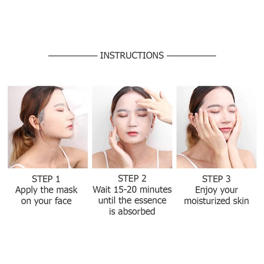 Bioaqua Pack Of 3 Vitamin Mask Face Sheet Mask 3Pcs